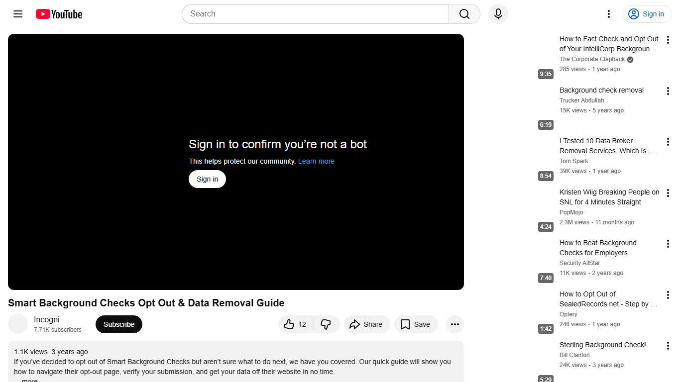 Smart Background Checks Opt Out & Data Removal Guide - YouTube